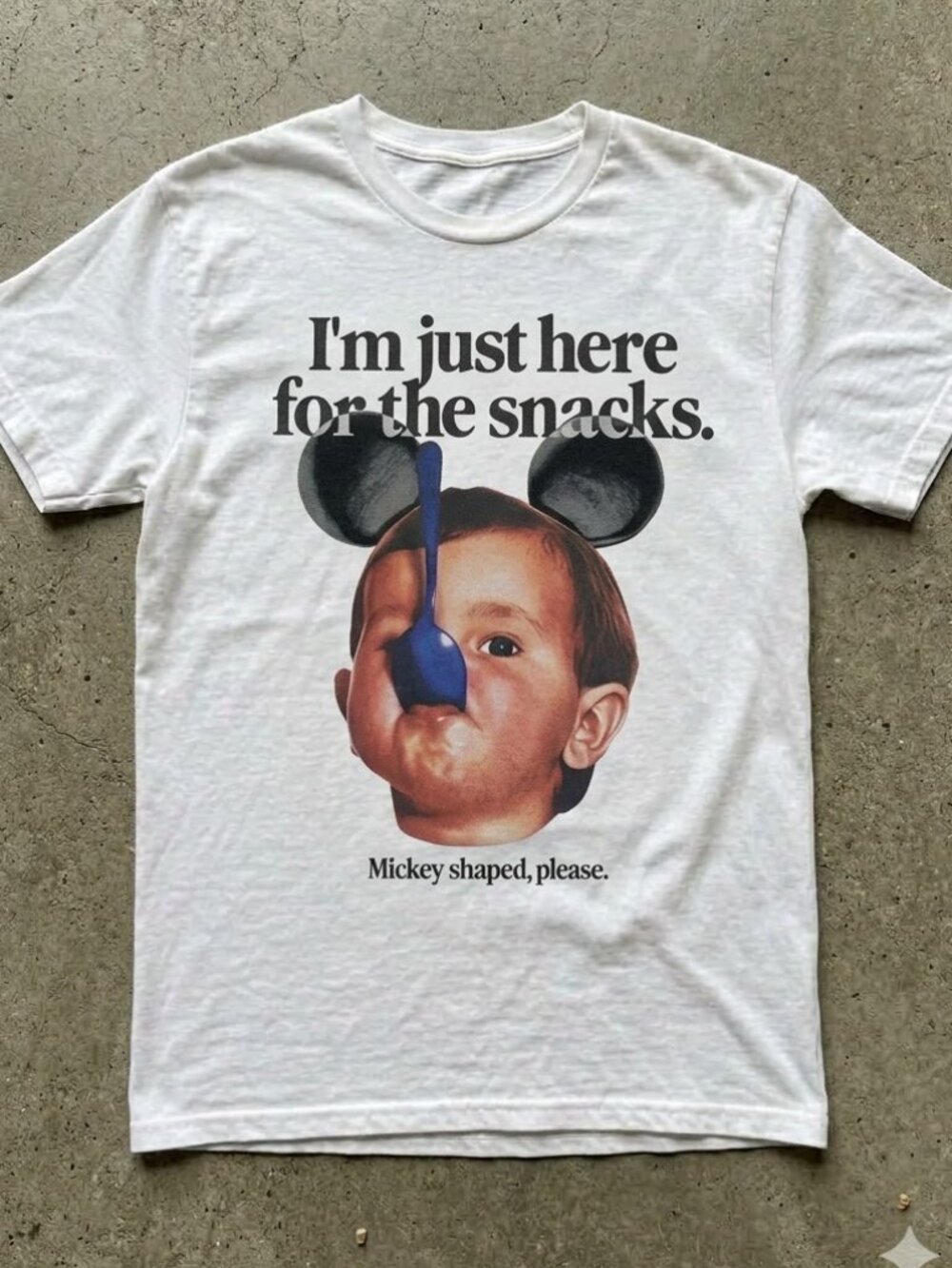 The Snacks Tee "I'm just here for the snacks"